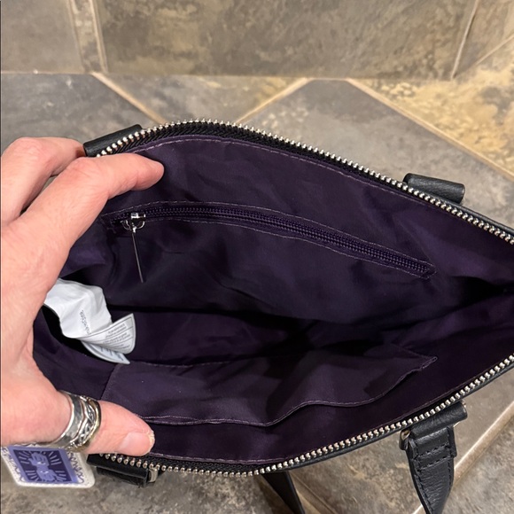 Loungefly Black Bag with Colorful Character Trio - Picture 6 of 7